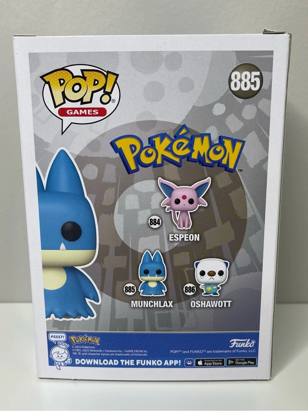 FFunko Pop! Vinyl Figure: Pokemon Munchlax #885